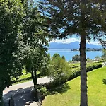דירה Victoria Mit Grandiosem Seeblick Und Gartennutzung In Jugendstil