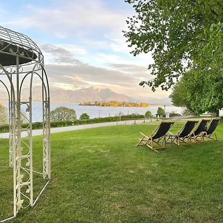 Victoria Mit Grandiosem Seeblick Und Gartennutzung In Jugendstil דירה גשטאדט אם קימזה